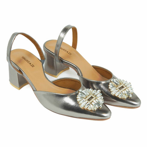 Women Formal Court - Shoes - 62806S - Court Shoes - Walkeaze